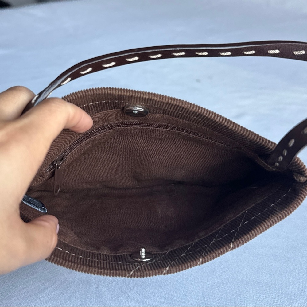 Vintage GAP Suede Mini Shoulder Bag - Picture 4 of 8
